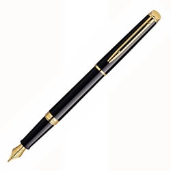 Stylo-plume Waterman hémisphère - laqué noir