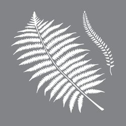 2 pochoirs « Botanic » 20 x 20 cm - Rayher
