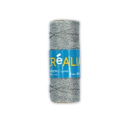 Cordon lurex 1 mm x 20 m Créalia - Argenté