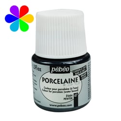 Peinture porcelaine Pébéo Porcelaine 150 -Brun écaillé clair 47 - 45 ml