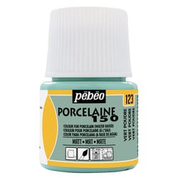 Peinture porcelaine Pébéo Porcelaine 150 - Chalk vert poudré 123 - 45 ml