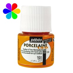 Peinture porcelaine Pébéo Porcelaine 150 - Safran 03 - 45 ml