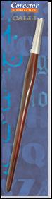 Porte-plume luxe acajou 