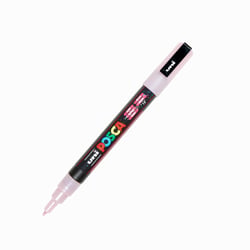 Marqueur Posca - Pointe conique fine - Rose pailleté - PC3ML