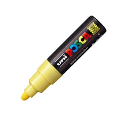 Marqueur Posca - Pointe large conique - Jaune - PC7M