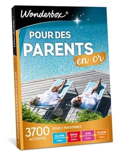 Coffret cadeau - Pour des parents en or