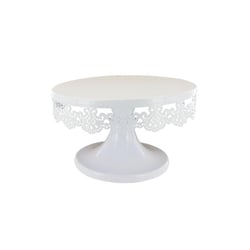 Présentoir gâteau broderie - 18 cm - Cerf Dellier