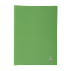 Protège-documents - 21x29,7 cm - 20 vues - Vert Clair - Exacompta