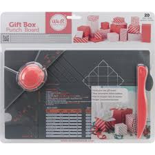 Punch board - Boîte cadeau - We R Memory Keepers