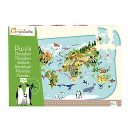 Puzzle Planisphère