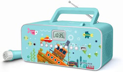 Muse - M-29KB Radio lecteur CD USB et microphone