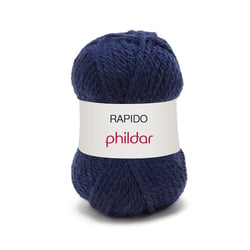 Rapido Indigo - Phildar - Pelote de fil à tricoter