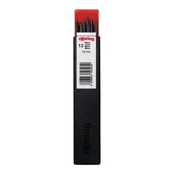 Lot de 12 mines HB - 2 mm - rOtring