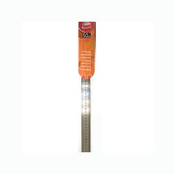 Réglet 50 cm acier inoxydable