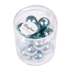 Perles Renaissance bleu tendre 12 mm