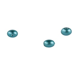 Perles Renaissance dépolie vert bleu 4 mm x perles