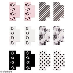 Set onglets adhésifs - Répertoire à motifs