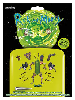 20 magnets Rick & Morty