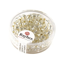 Rocailles D4Mm Argent Rocaille Garn Argent D4Mm 17G Argent