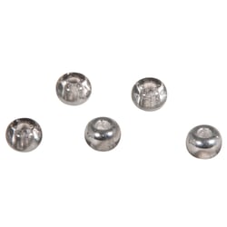 Perles de rocaille mix - grand trou - gris métal