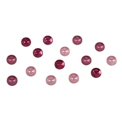 Perles de rocaille mix - grand trou - rose