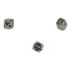 Perles de rocailles anthracite 4 mm