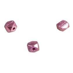 Perles de rocailles parme 4 mm