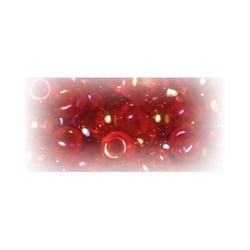 Perles de rocaille granit - 4 mm - rouge