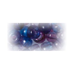Perles de rocaille two tone -  bleu violet