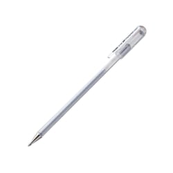 Stylo-roller - encre gel hybride - argent