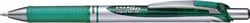 Stylo roller energel rétractable pointe fine vert