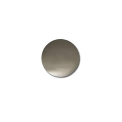 24 ronds métal thermocollants argent