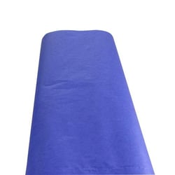 Rouleau de papier de soie bleu