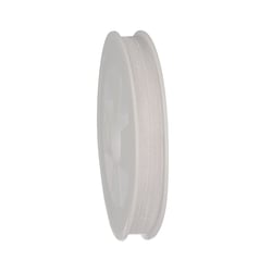 Ruban Mousseline 10mm Blanc