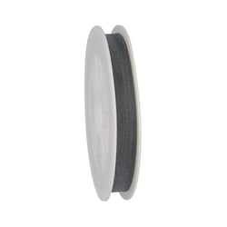 Ruban mousseline 10mm Gris