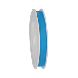 Ruban mousseline 10mm Turquoise