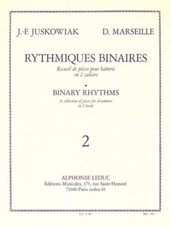 JACQUES-FRANCOIS JUSKOWIAK_DOMINIQUE MARSEILLE : RYTHMIQUES BINAIRES, 2  - BATTERIE -  RECUEIL