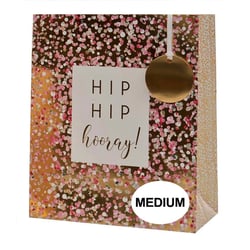 Sac cadeau modèle medium - Hip hip Hooray