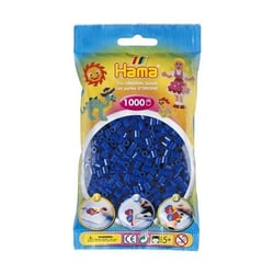 Sachet de perles Hama - 5 mm - bleues - 1000 perles