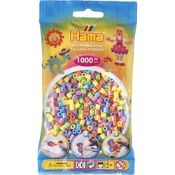 Midi sachet 1000 perles pastel mix
