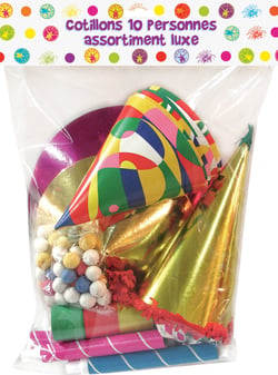 Sachet cotillon luxe - 10 personnes