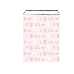 25 sachets en papier - Bébé - Rose