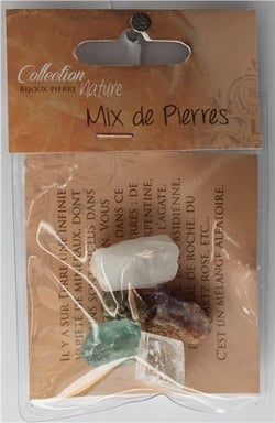 SACHET PIERRE BRUTE VARIETE MI SACHET PIERRE BRUTE VARIETE MIX