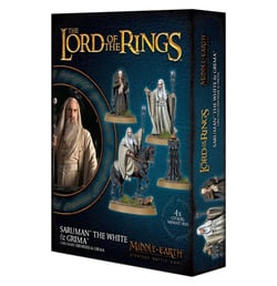 Saruman The White and Gríma - The Lord of The Rings