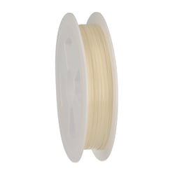 Ruban de satin 1.5 mm- Ecru - Vendu au décimètre