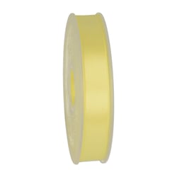 Ruban Satin Double-Face 15mm - Jaune clair