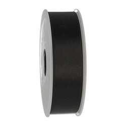 Ruban Satin Double-Face 25mm - Noir