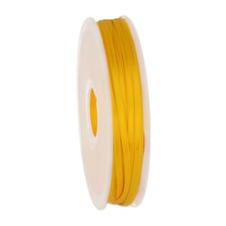 Ruban Satin Double-Face 3mm - Jaune provençal