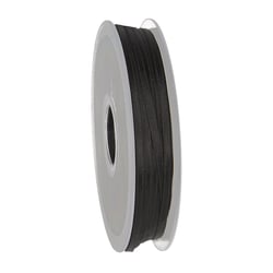 Ruban Satin Double-Face 3mm - Noir