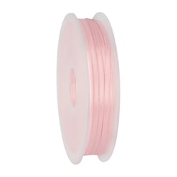 Ruban Satin Double-Face 3mm - Rose clair